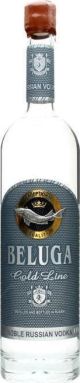 GOLD LINE BELUGA VODKA LEATHER BOX 700ML 40%