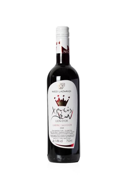 ΧΡΥΣΟΣ ΛΕΩΝ CABERNET SAUVIGNON ΕΡΥΘΡΟ 750ML