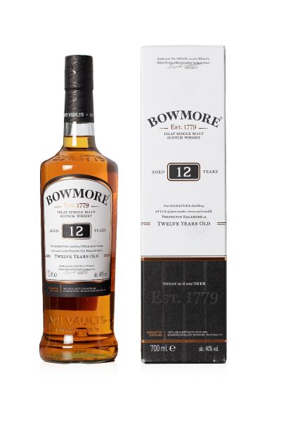 BOWMORE ISLAY SINGLE MALT 12 Y.O. 700ML