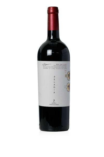 ΠΕΛΑΓΙΑ ΕΡΥΘΡΟΣ ΚΤΗΜΑ ΜΑΝΩΛΕΣΑΚΗ 750ML Pinot Noir/Αγιωργιτικο