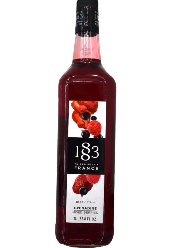 ROUTIN 1883 GRENADINE SYRUP GLUTEN FREE 1LT