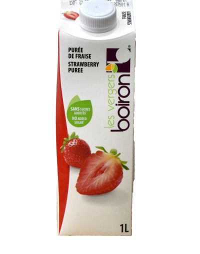 BOIRON STRAWBERRY PUREE (VEGAN) 1L