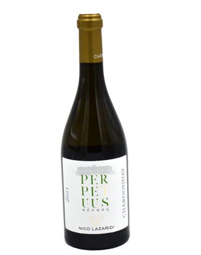 PERPETUUS ΛΕΥΚΟ CHARDONNAY AENAOΣ Ν.ΛΑΖΑΡΙΔΗ 750ML