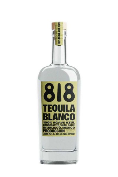 818 TEQUILA BLANCO 100% AGAVE AZUL 700ML 40%