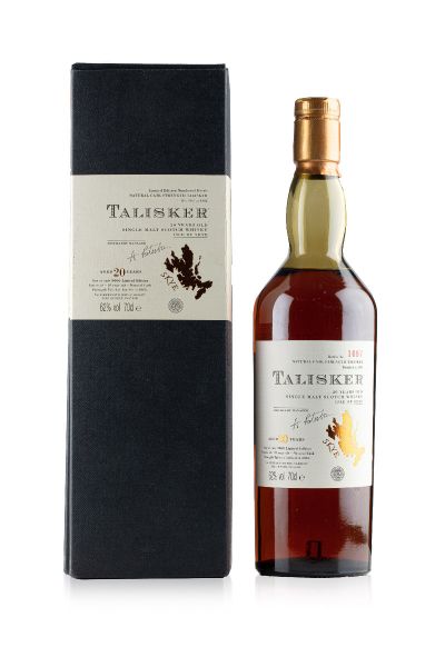 20 YEARS TALISKER CASK STRENGTH 62% BOTTLED 1981 700ML