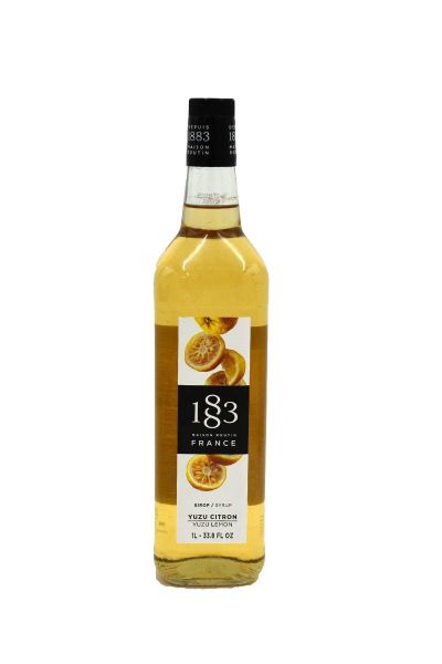 ROUTIN 1883 YUZU LEMON GLUTEN FREE SYRUP 1L