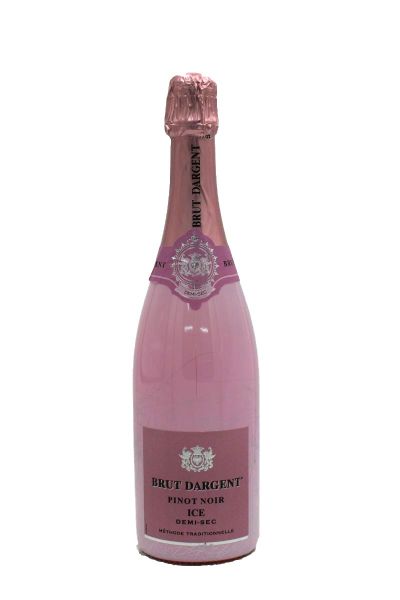 DARGENT PINOT NOIR ICE ROSE DEMI-SEC SPARKLING 750ML