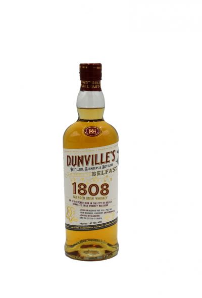 DUNVILLE'S 1808 BLENDED IRISH WHISKEY 700ML