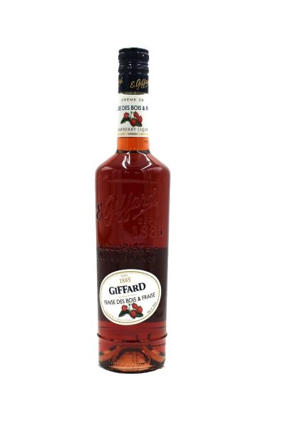 LIQUER GIFFARD FRAISE DE BOIS & FRAISE 700ML 16%