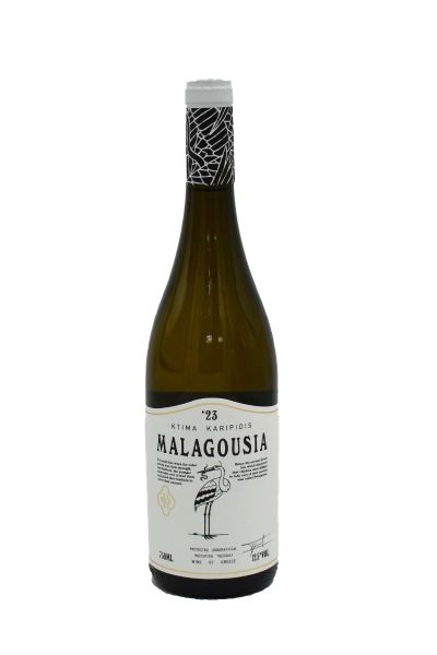 MALAGOUSIA '23 (BIO) ΚΑΡΙΠΙΔΗ ΛΕΥΚΟΣ 750ML 12.5%