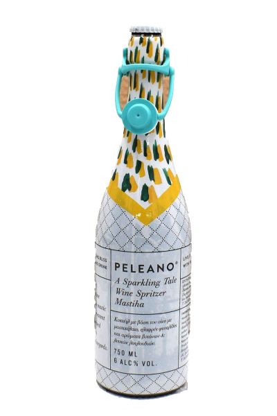 WINE SPRITZER MASTIHA PELEANO 750ML 6% SPARKLING
