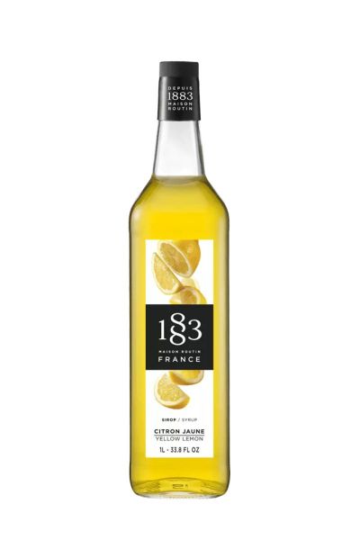 ROUTIN 1883 LEMON SYRUP GLUTEN FREE 1L