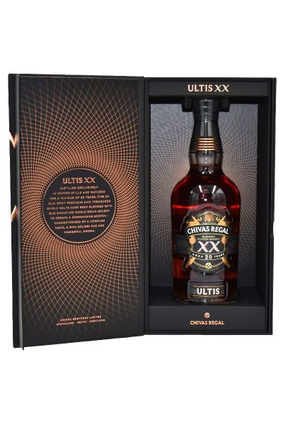 ULTIS XX 20 Y.O.CHIVAS BLENDED MALT WHISKY 700ML